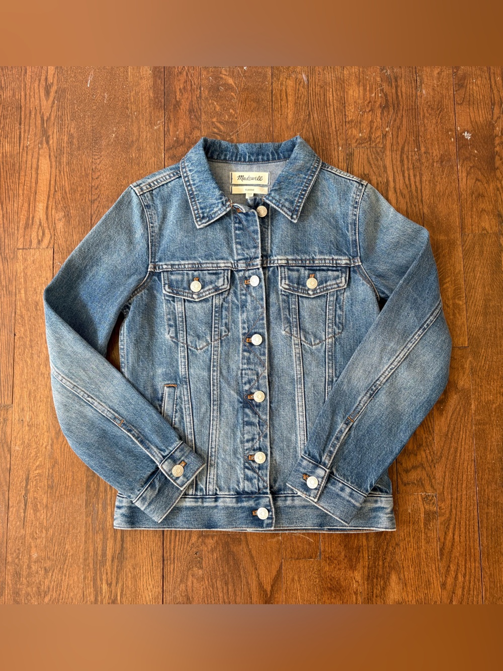 Madewell Classic Light Blue Denim Jacket